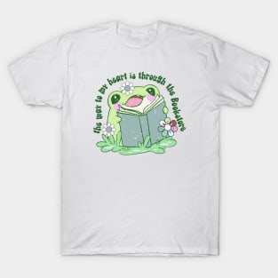 The way to my heart is through the bookstore T-Shirt